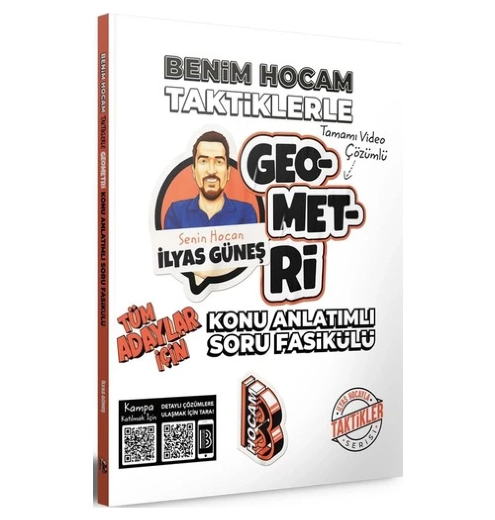 Tüm Adaylar İçin Taktiklerle Geometri Konu Anlatımlı Soru Fasikülü  Benim Hocam