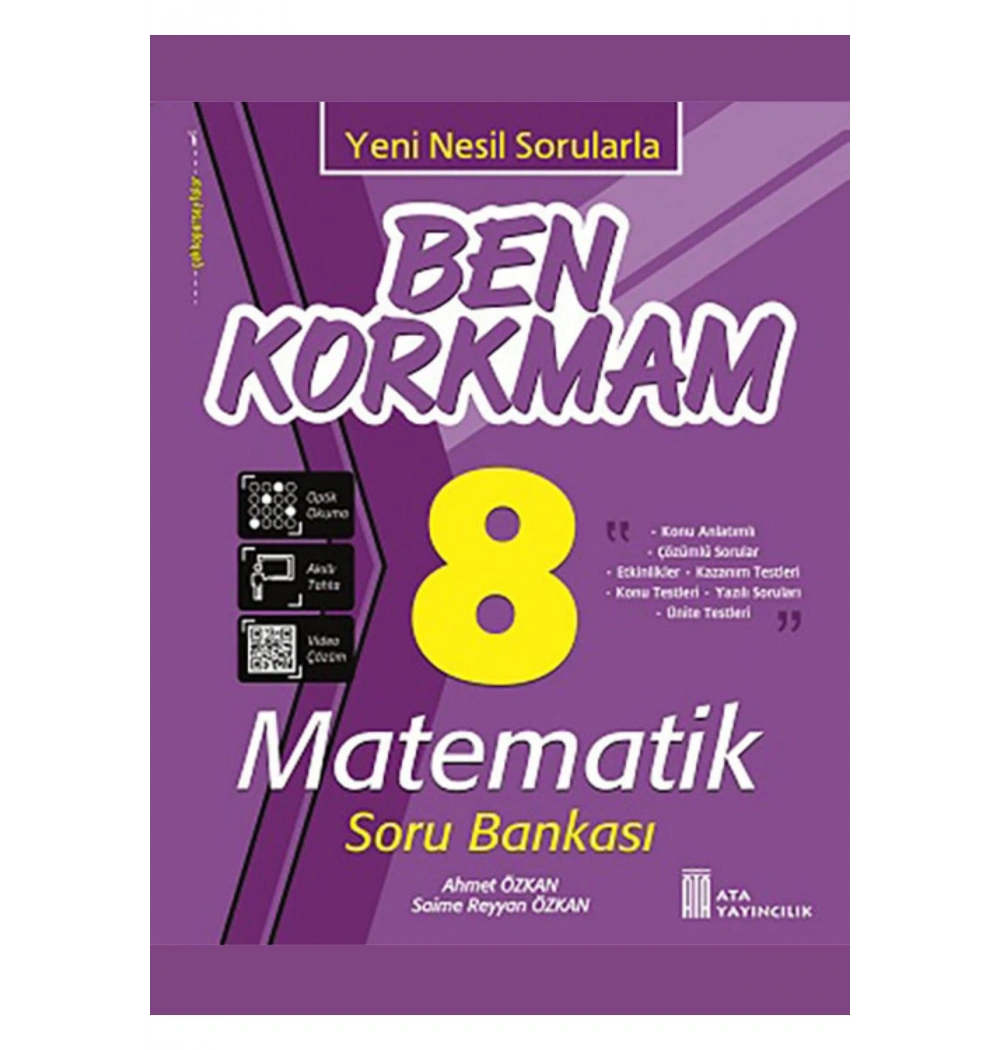 Ata Ben Korkmam  8.Sınıf Matematik Soru Bankası