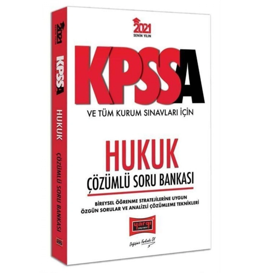 Yargı 2021 Kpss-A Hukuk Çözümlü Soru Bankası