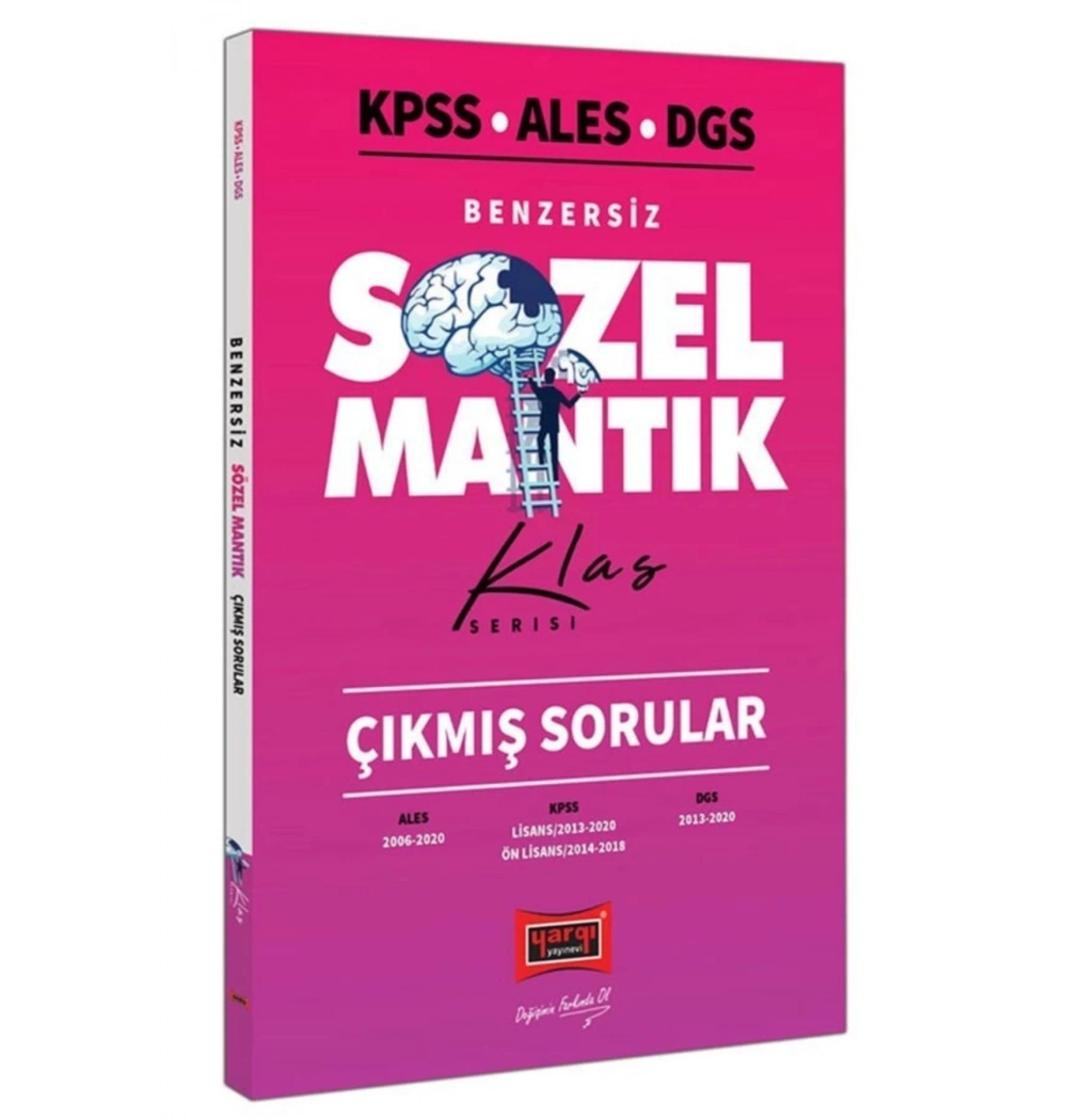 Yargı Sözelmantık Ales 2006-2020 Kpss 2013-2020 Dgs 2013-2020 Çıkmış Sorular