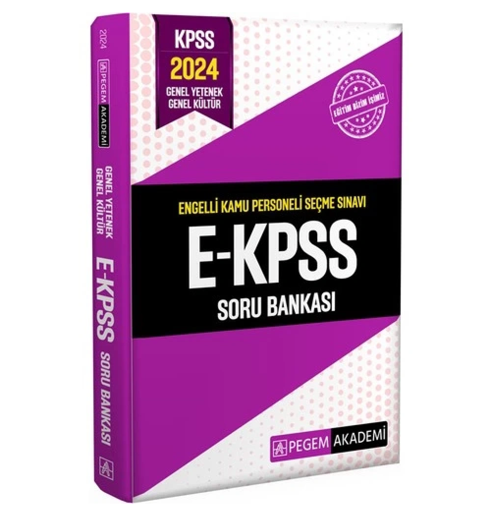 Pegem 2024 Ekpss Gy Gk Soru Bankası
