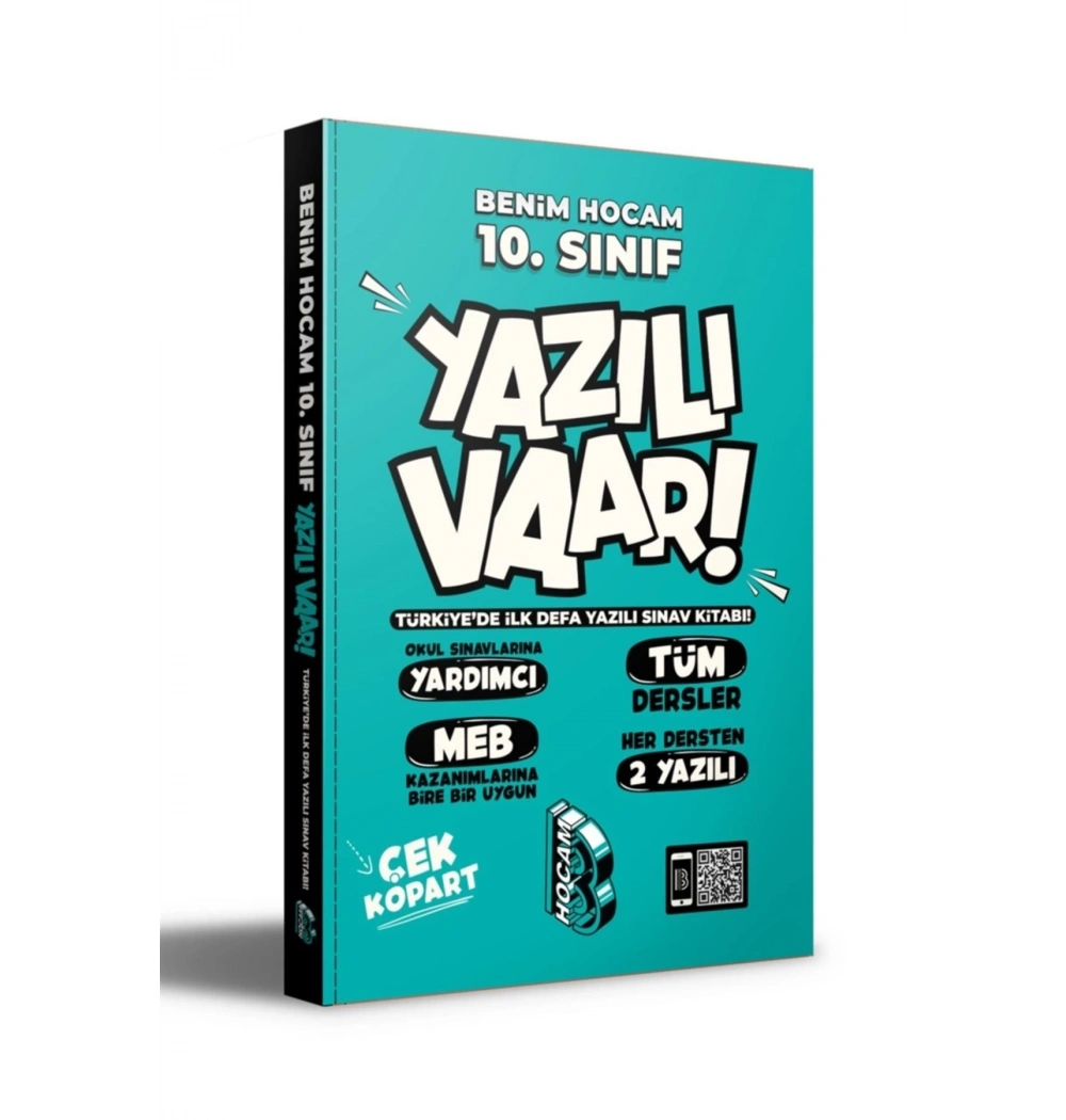 10.Sınıf Yazılı Vaar Tüm Dersler Benim Hocam