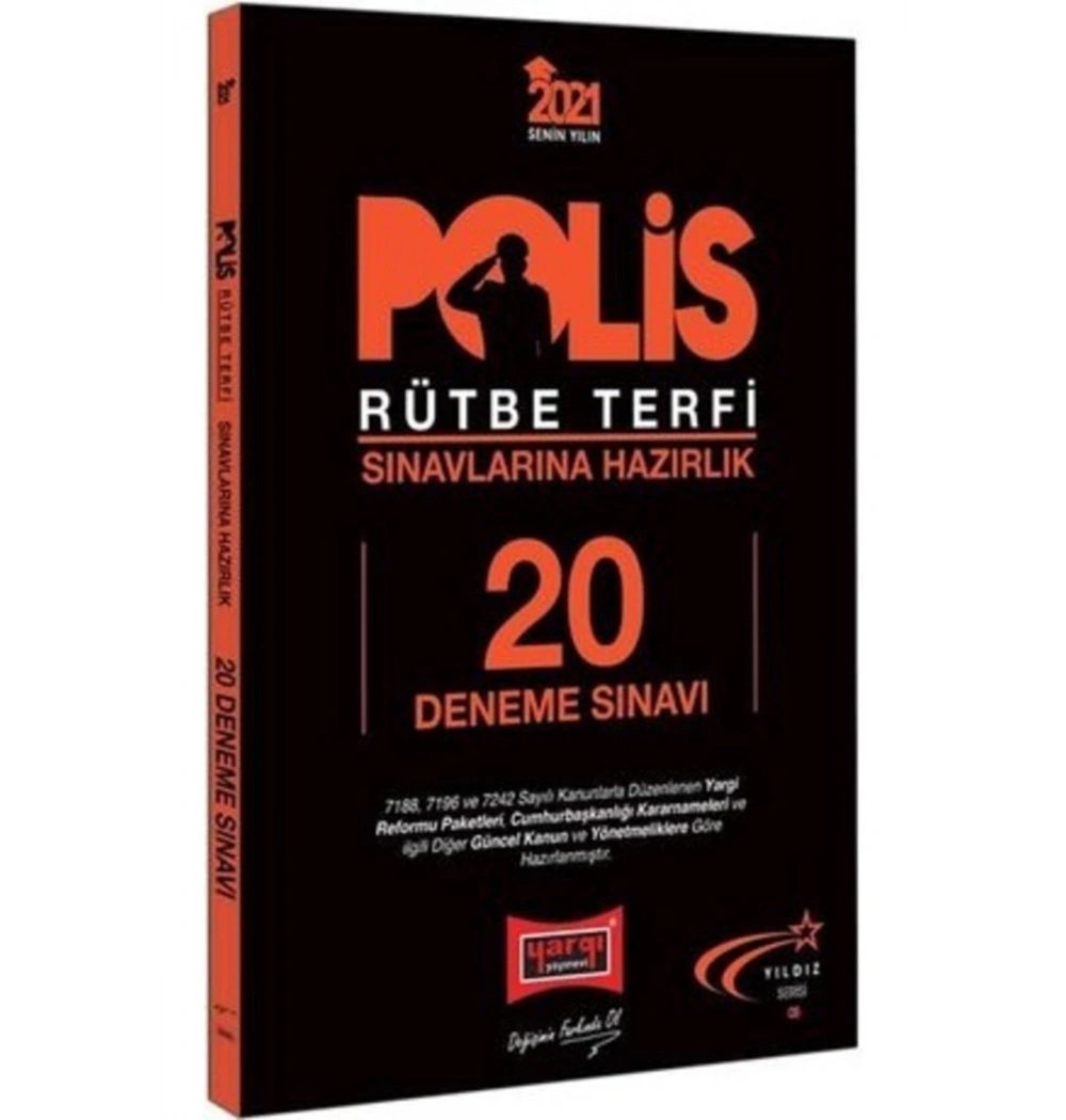 Yargı 2021 Polis Rütbe Terfi Sınavı 20 Deneme
