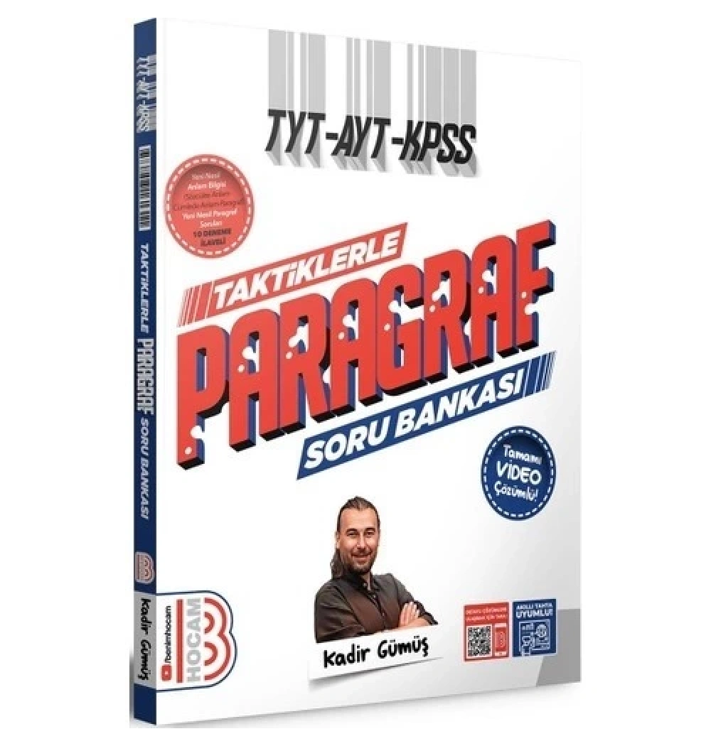 Tyt Ayt Kpss Taktiklerle Paragraf Soru Bankası Video Çözümlü Benim Hocam