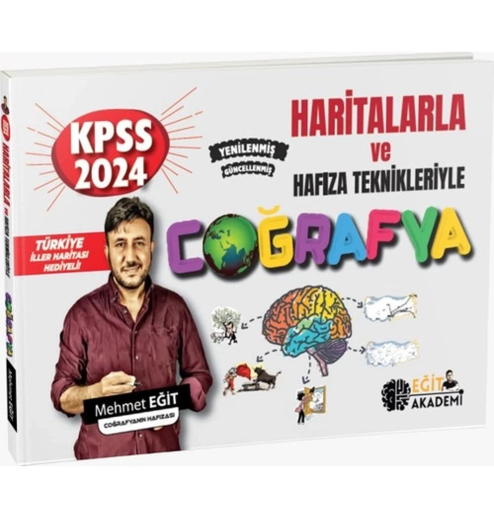Kpss Tyt Ayt Harita Ve Hafıza Teknikleriyle Coğrafya Mehmet Eğit