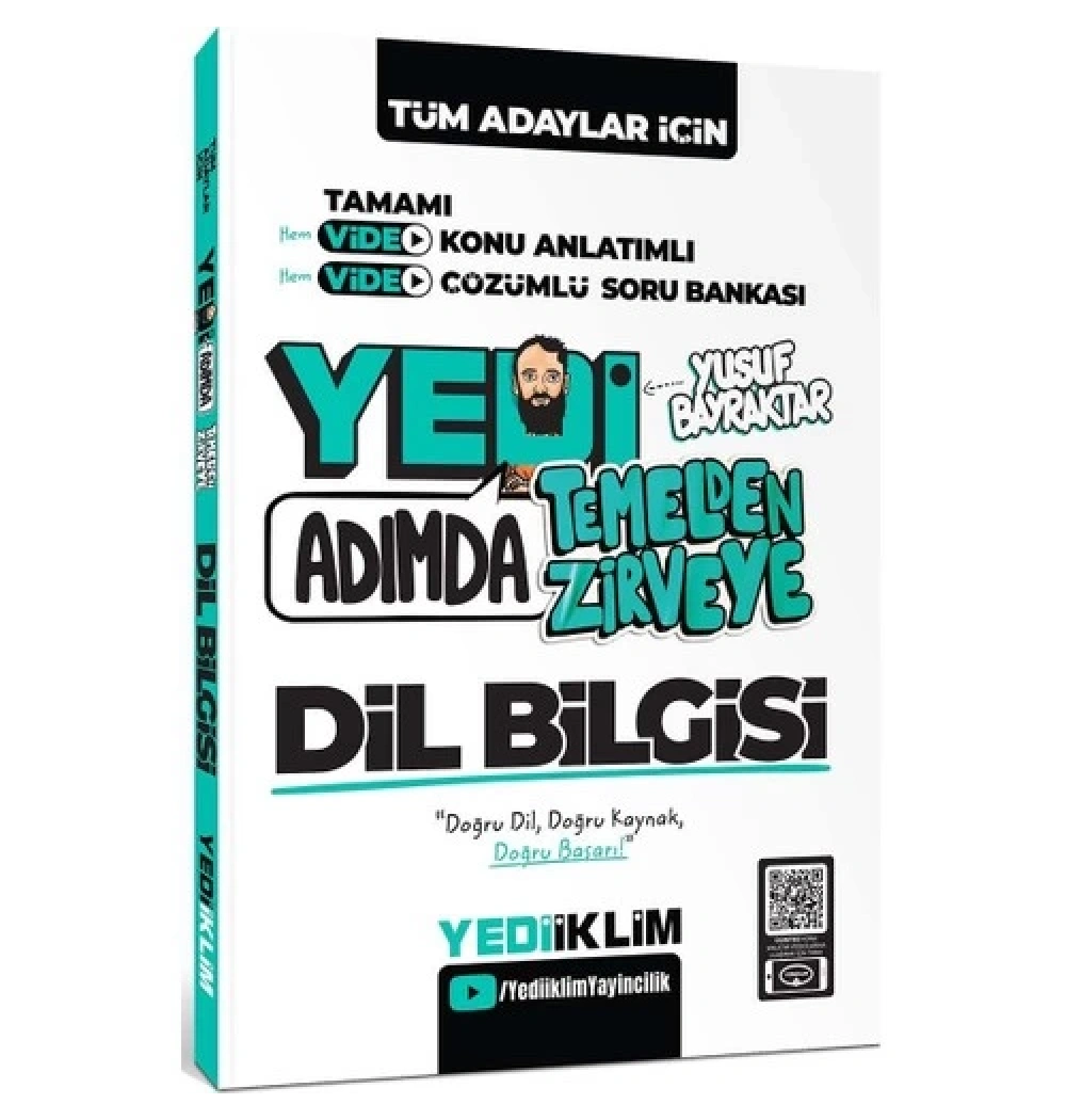 Tüm Adaylar 7 Adımda Temelden Zirveye Dil Bilgisi  Yediiklim Yayın