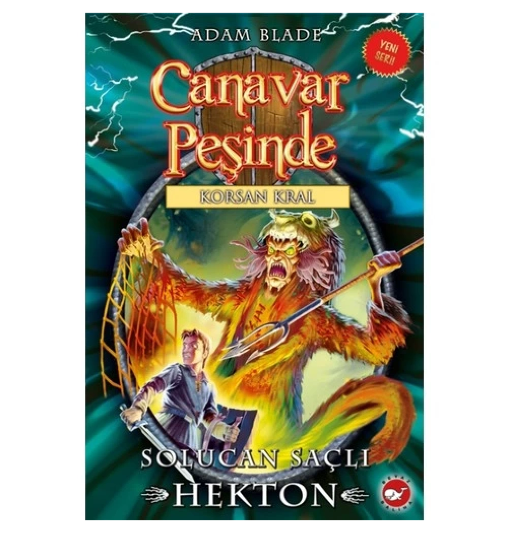 Canavar Peşinde 45  Solucan Saçlı Hekton    Beyaz  Balina