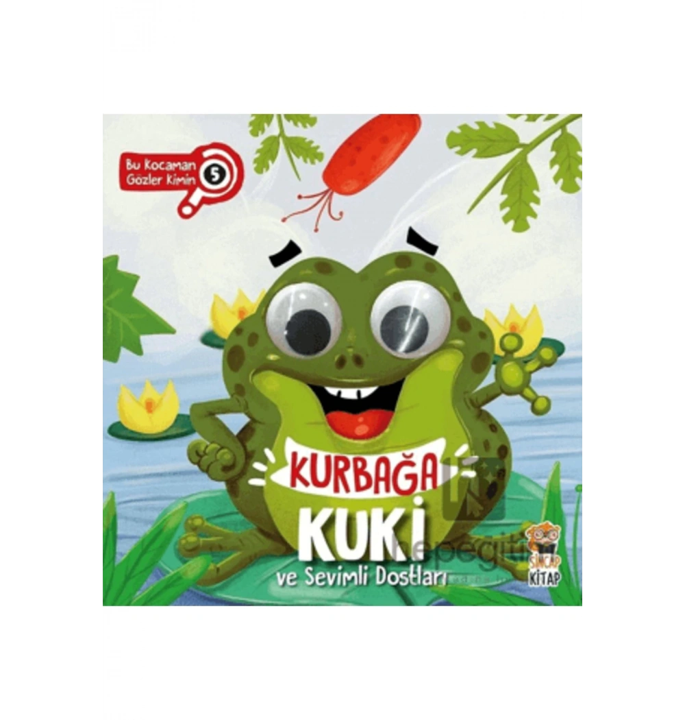 Kurbağa Kuki Ve Sevimli Dostları  Bu Kocaman Gözler Kimin?  Sincap Kitap