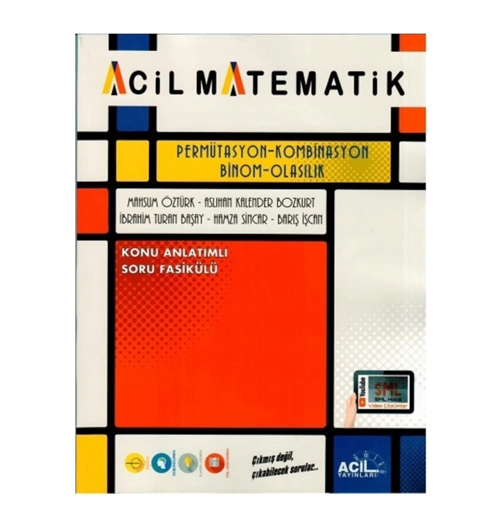 Acil Yks Ayt Permütasyon Kombinasyon Binol Olasılık