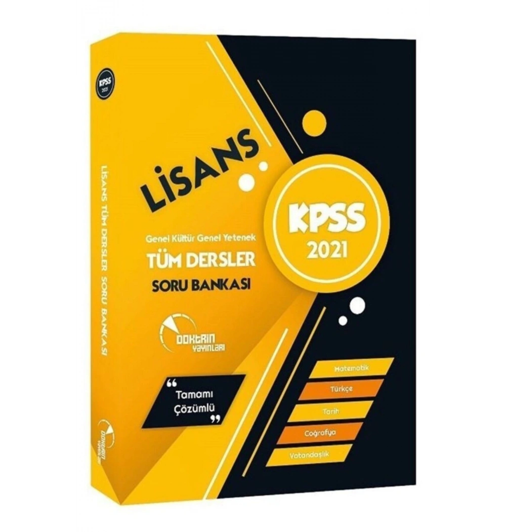 Doktrin 2021 Kpss Lisans Gk Gy Tüm Dersler Soru Bankası