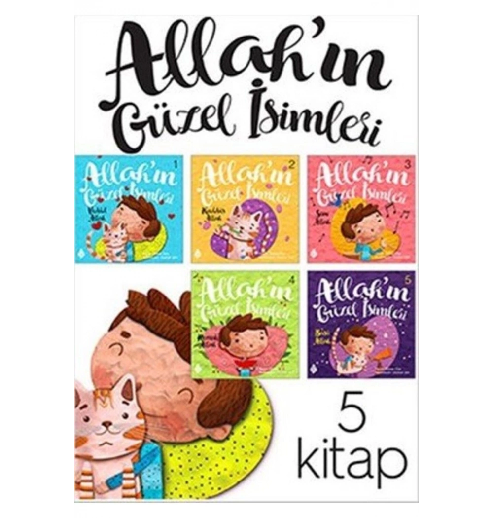 Allahın Güzel İsimleri 1.Takım 5  Kitap Özkan Öze  Uğurböceği