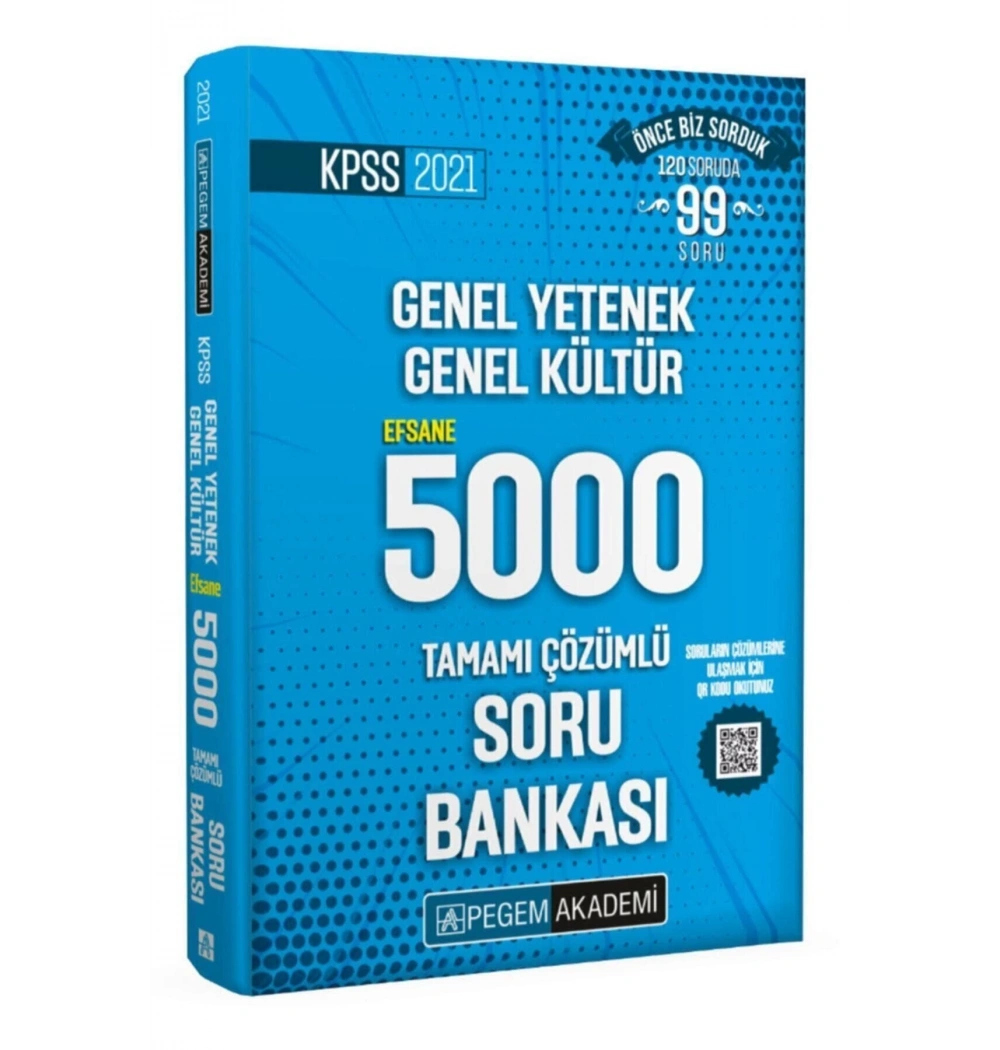 Pegem 2021 Kpss Gy Gk 5000 Çözümlü Soru Bankası