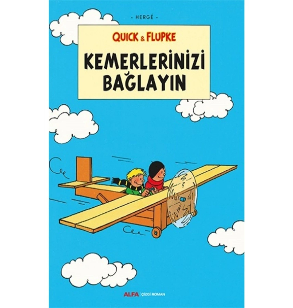 Quick Flupke Kemerleri̇Ni̇Zi̇ Bağlayin Çi̇Zgi̇ Roman Alfa Basım