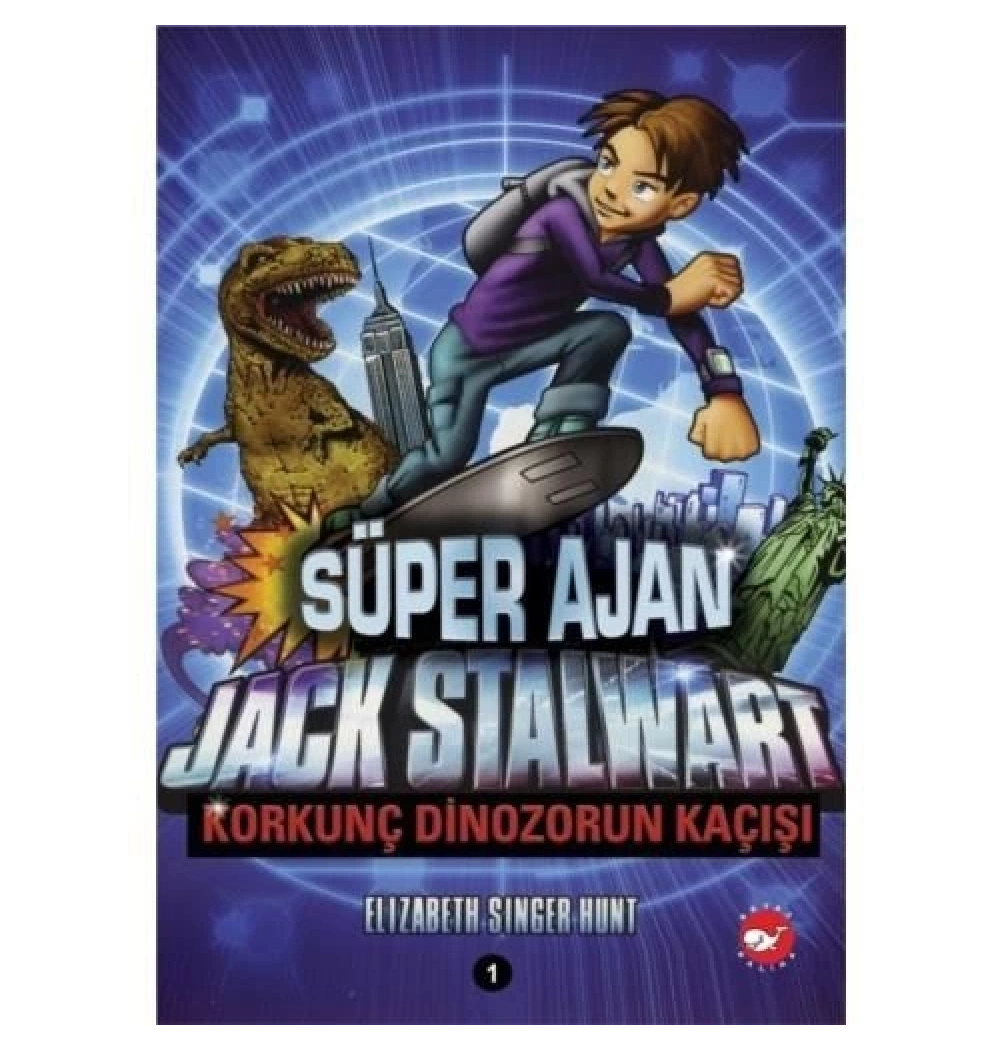 Süper Ajan Jack Stalwart 1 Korkunç Dinazorun Kaçışı Beyaz Balina