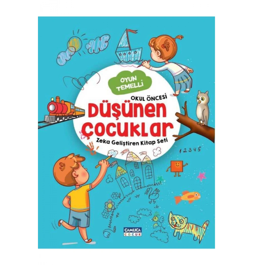 Okul Öncesi Düşünen Çocuklar Zeka Geliştiren Kitap Seti Çamlıca Çocuk