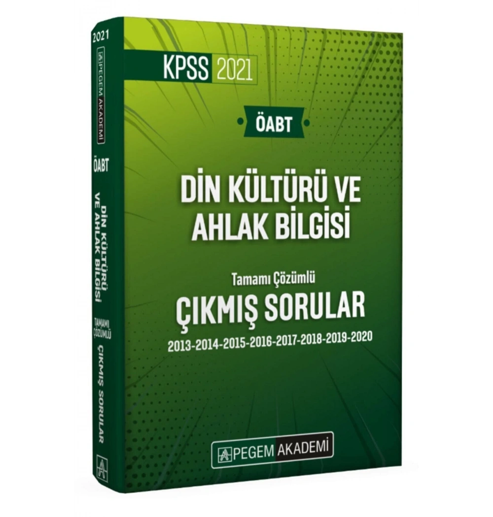 Pegem 2021 Öabt Din Kültürü 2013-2020 Çıkmış Sorular Cep Boy
