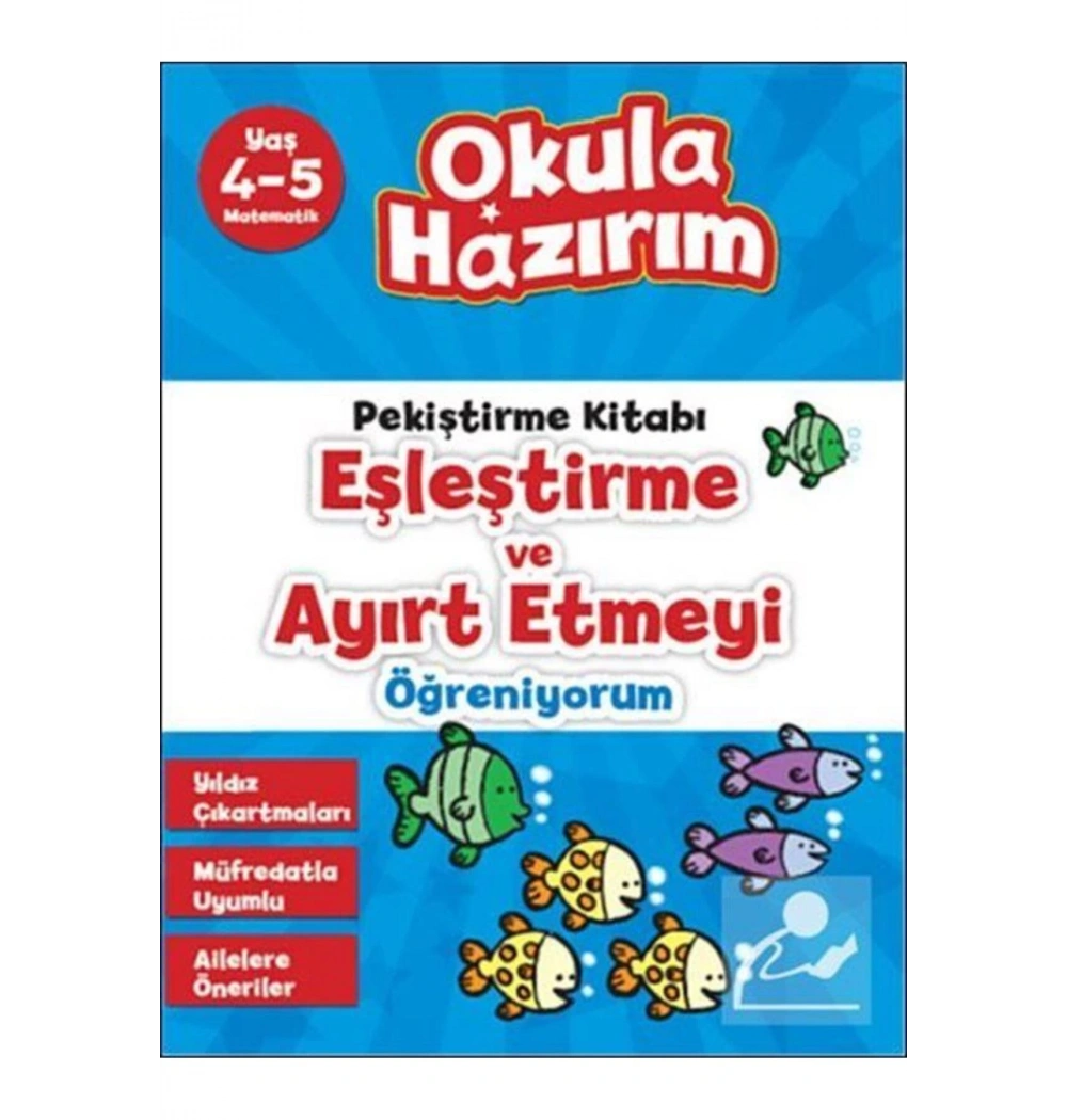 Okula Hazırım 6-Eşleştirme Ayırt Etme 4-5 Yaş