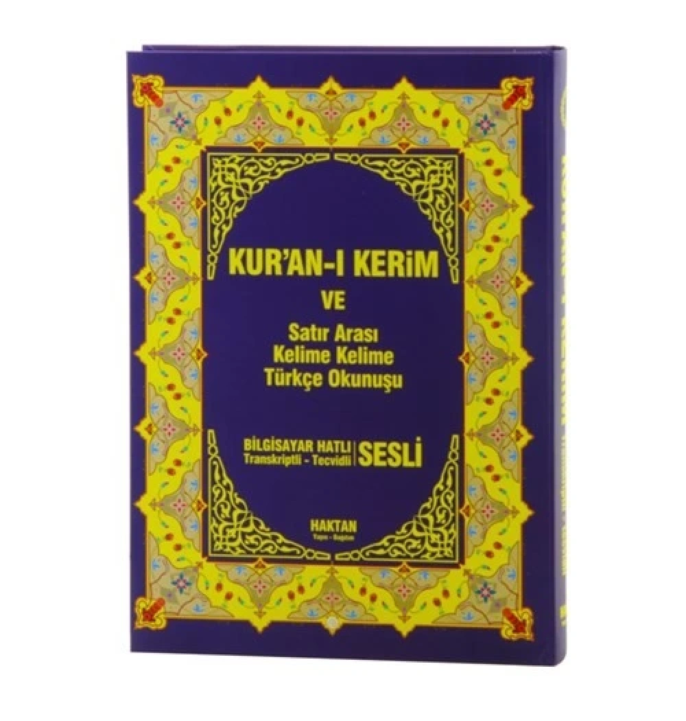 Haktan 2 Li Rahle Boy Satırarası  Kelime Kelime Türkçe  Okunuşlu Kuranı Kerim H-20