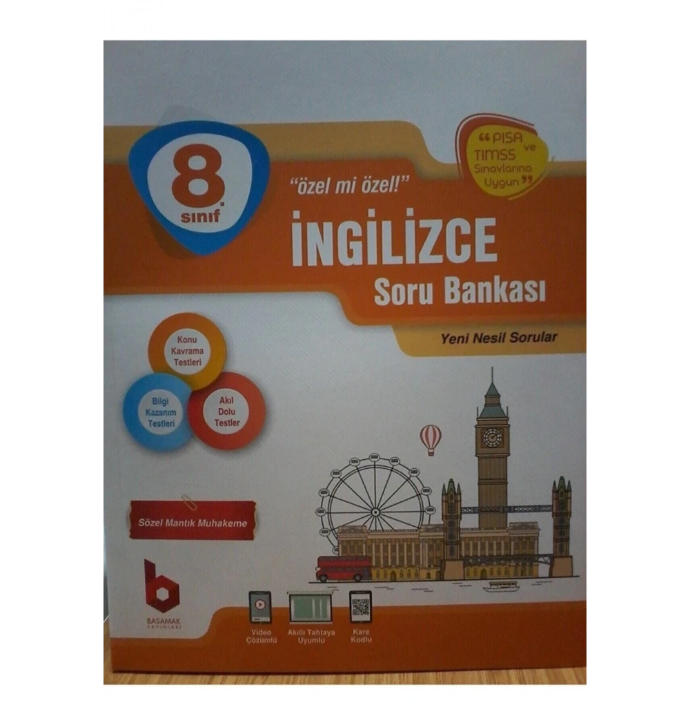 Basamak 8.Sınıf İngilizce Soru Bankası