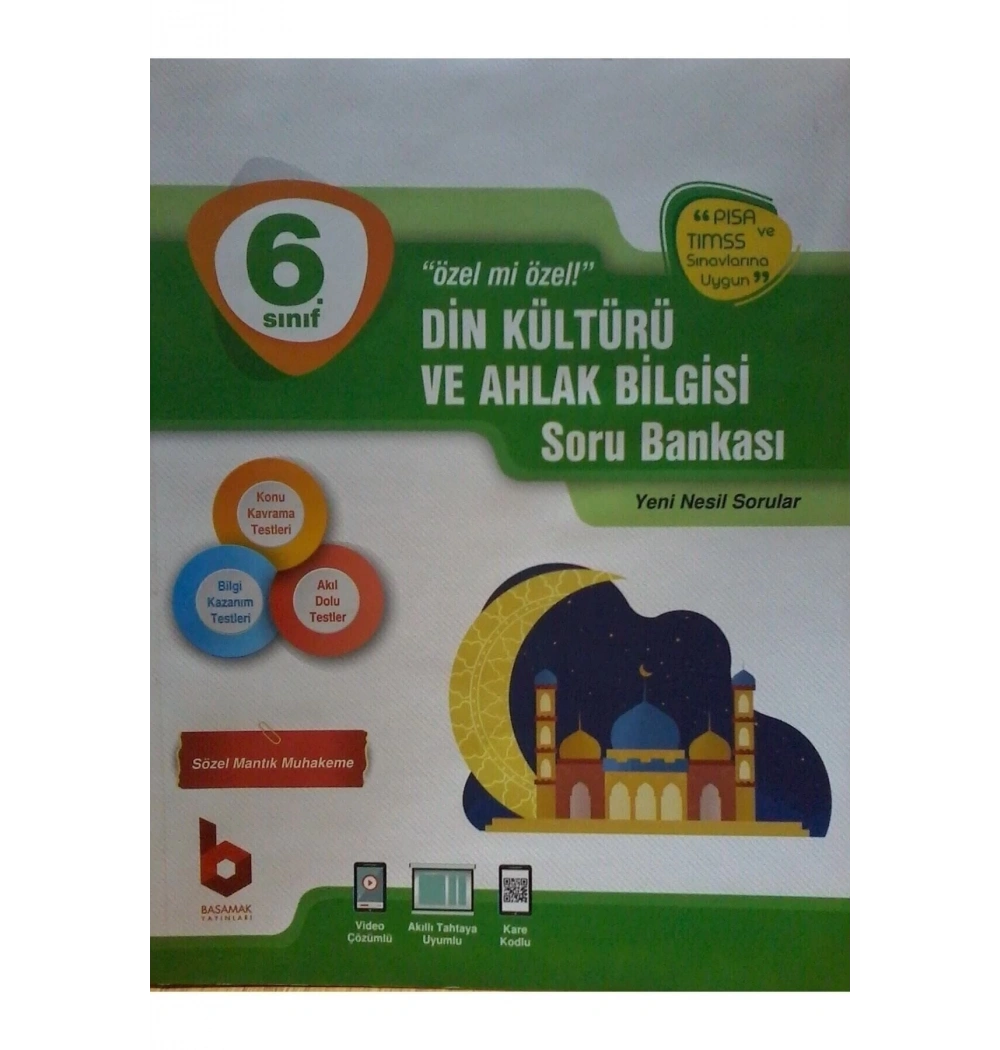 Basamak 6.Sınıf Din Kültürü Ahlak Bilgisi Soru Bankası