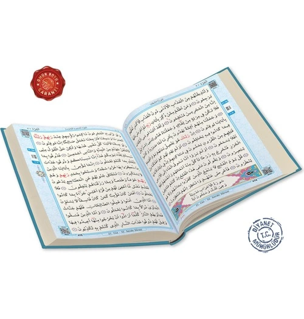 Merve Rahle Boy Kuranı Kerim Mavi Renk
