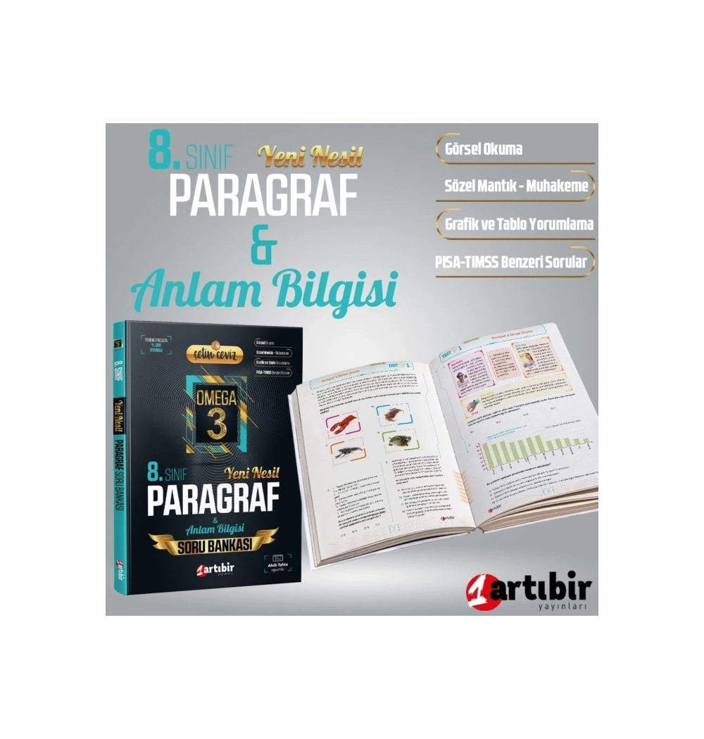 Artıbir 8.Sınıf Paragraf Omega Soru Bankası