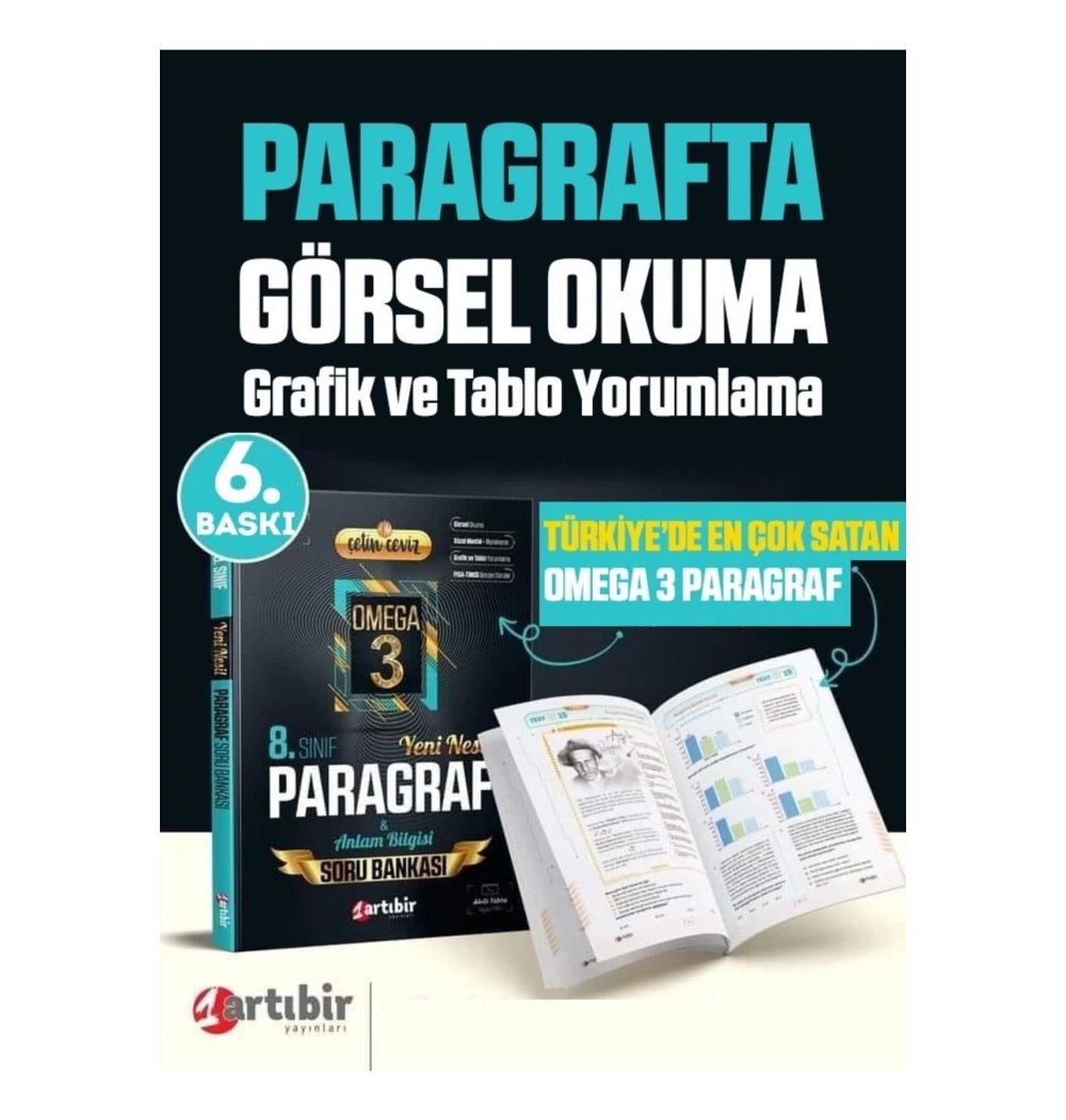 Artıbir 8.Sınıf Paragraf Omega Soru Bankası