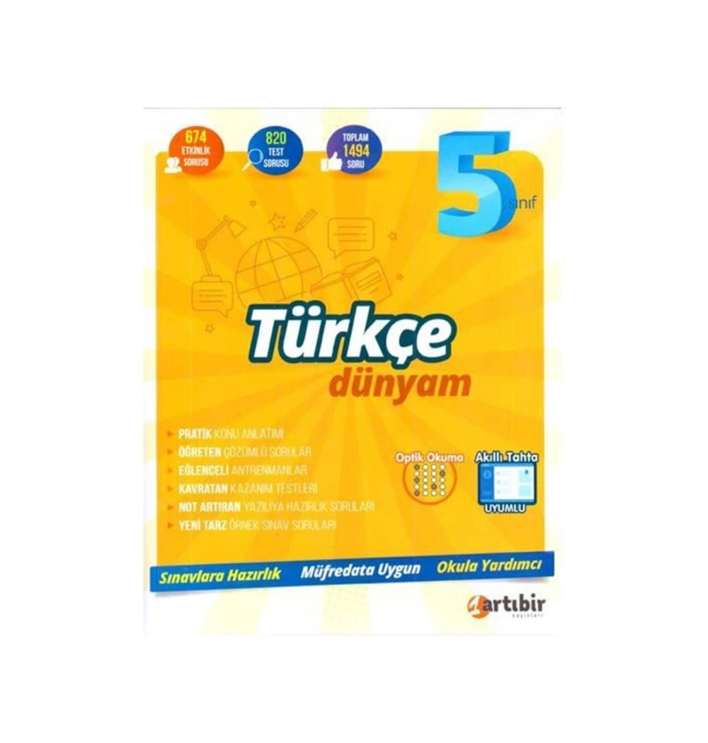 Artıbir 5.Sınıf Türkçe Dünyam