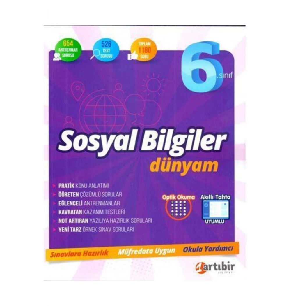 Artıbir 6.Sınıf Sosyal Bilgiler Dünyam