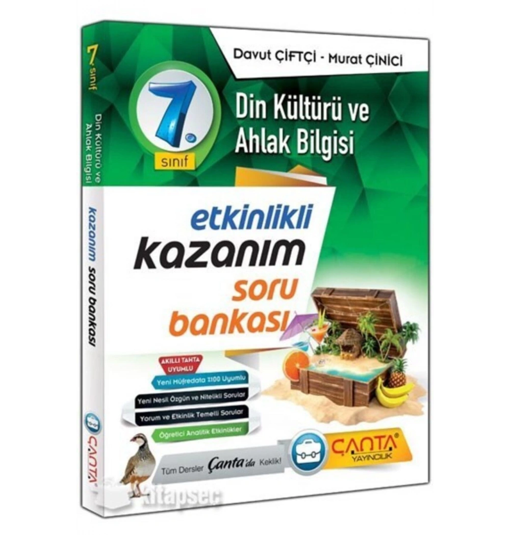Çanta 7.Sınıf Din Kültürü Etkinlikli Kazanım Soru Bankası