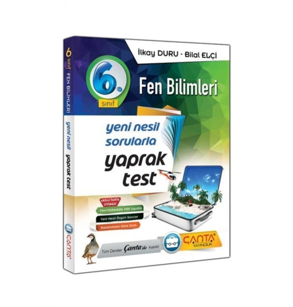 Çanta 6.Sınıf Fen Bilimleri Yaprak Test