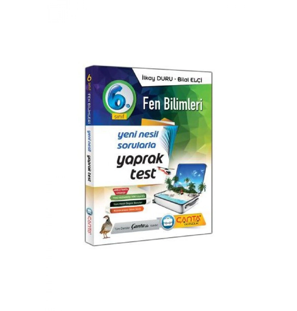 Çanta 6.Sınıf Fen Bilimleri Yaprak Test