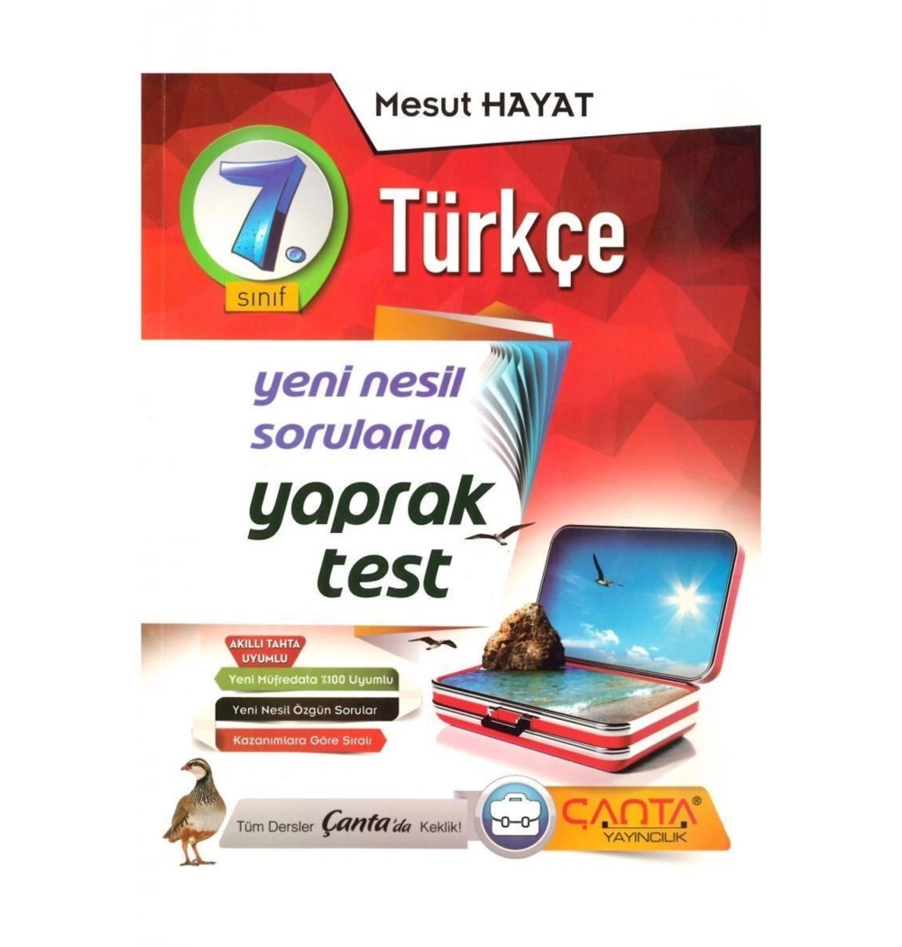 Çanta 7.Sınıf Türkçe Yaprak Test