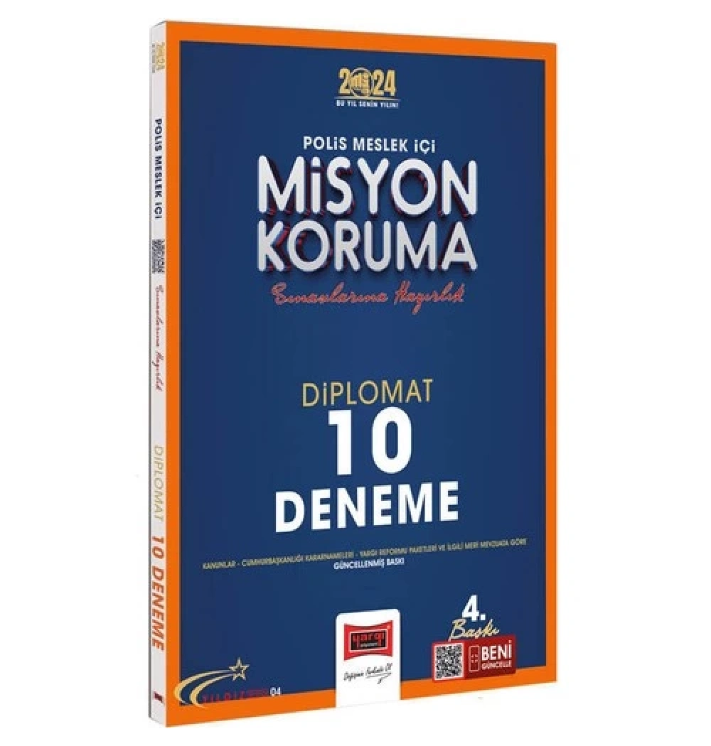 Yargı 2024 Polis Meslek İçi Misyon Koruma Diplomat 10 Deneme