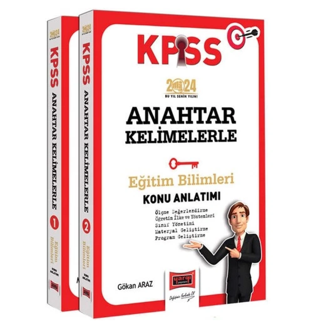 Yargı 2024 Kpss Eğitim Bilimleri Konu Anlatım 2 Li Set