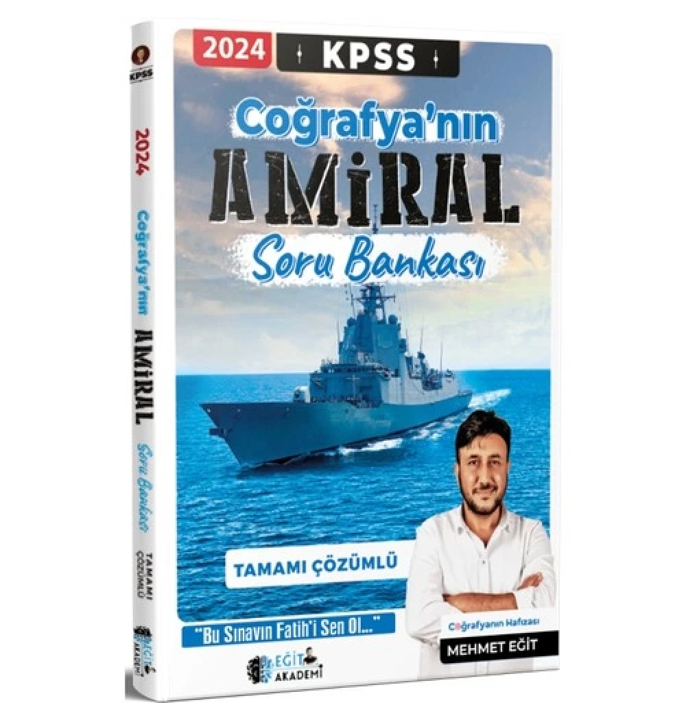 Kpss 2025 Coğrafyanın Amiral Soru Bankası Eğit Akademi