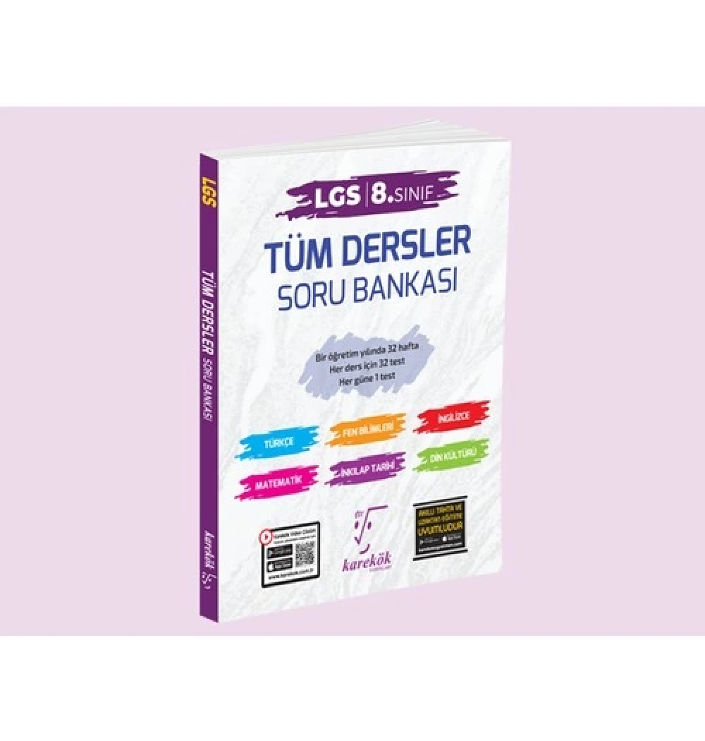 Karekök 8.Sınıf Lgs Tüm Dersler Soru Bankası