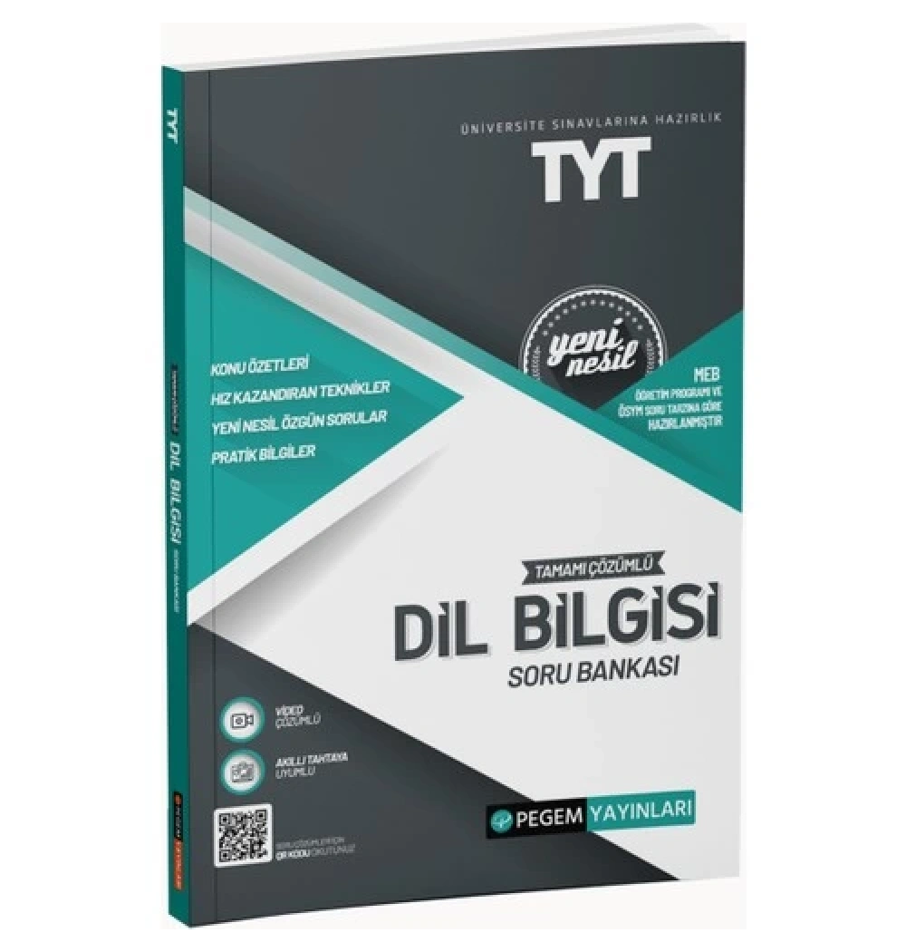 Pegem Tyt Dilbilgisi Soru Bankası Video Çözümlü