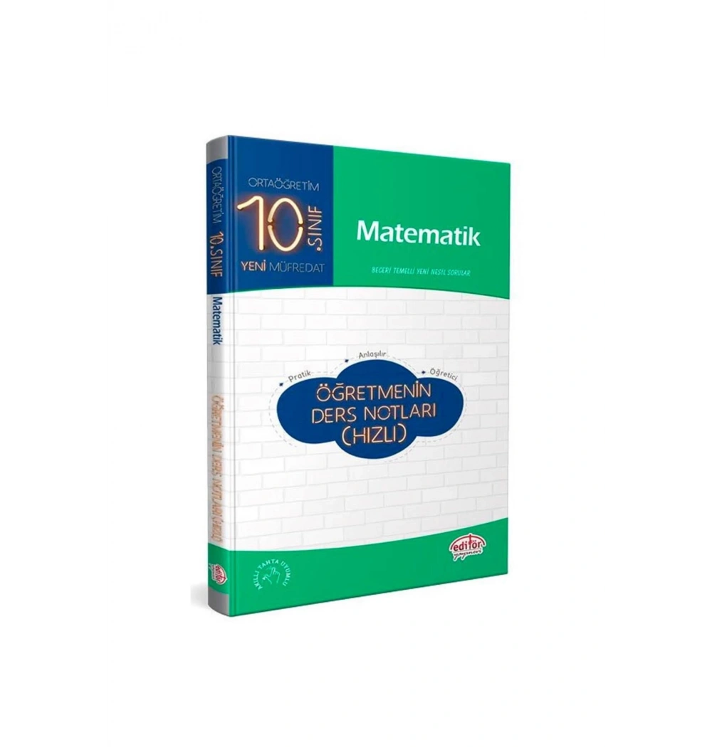 Editör 10.Sınıf Matematik Öğretmenin Ders Notları