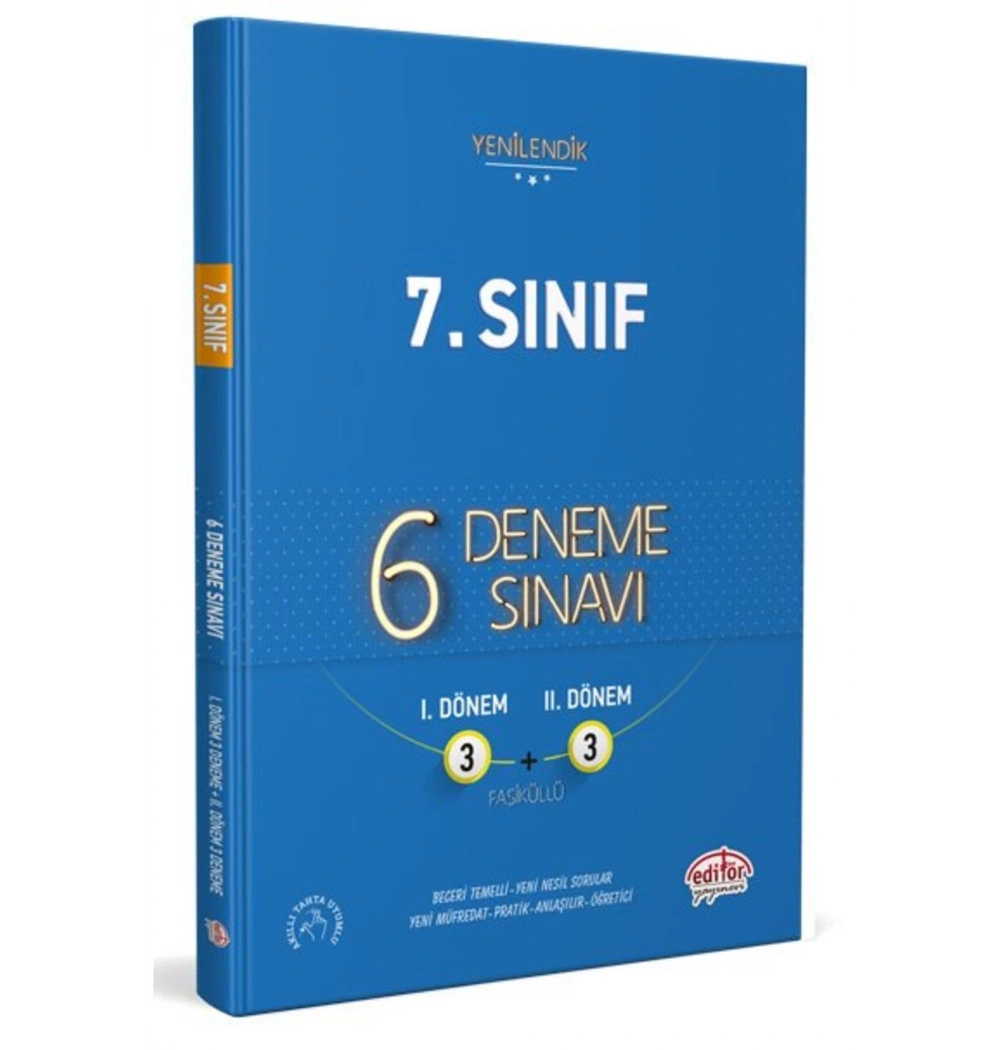 Editör 7.Sınıf 6 Fasikül Deneme Sınavı