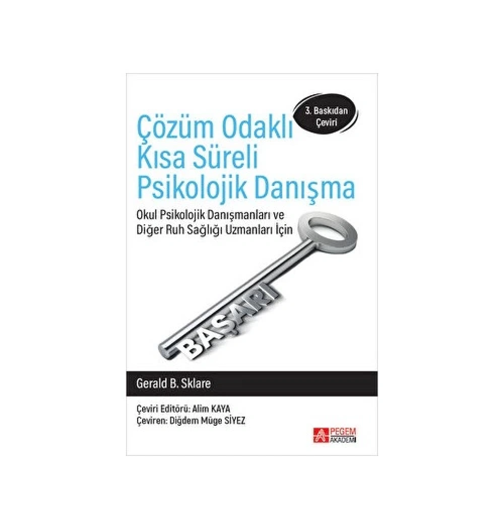 Pegem Çözüm Odakli Kisa Süreli Psikolojik Danişma Alim Kaya