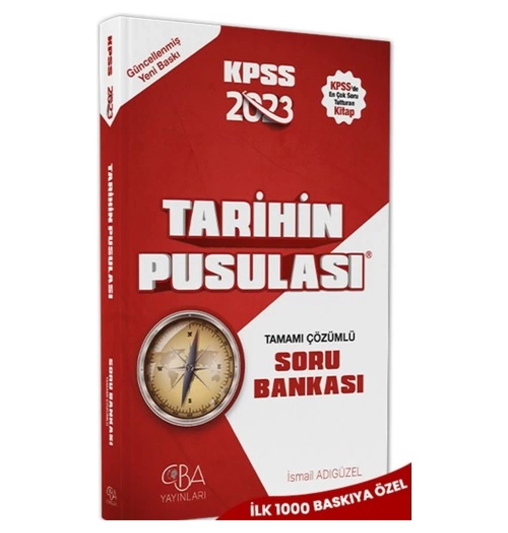 Cba Kpss 2024 Tarihin Pusulası Çözümlü Soru Bankası  Cba Yayınları