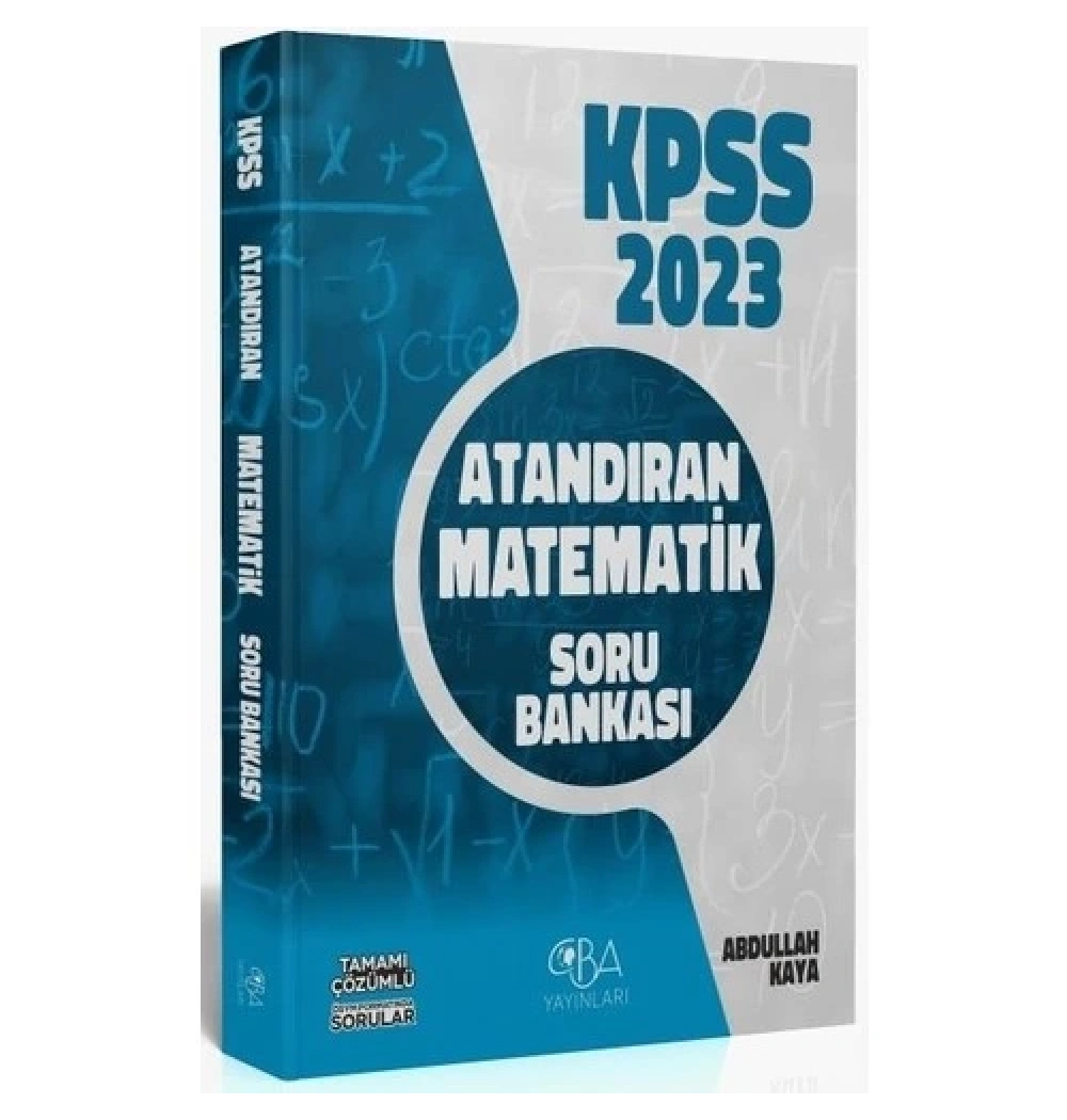 Cba Kpss 2024 Atandıran Matematik Soru Bankası  Cba Yayın