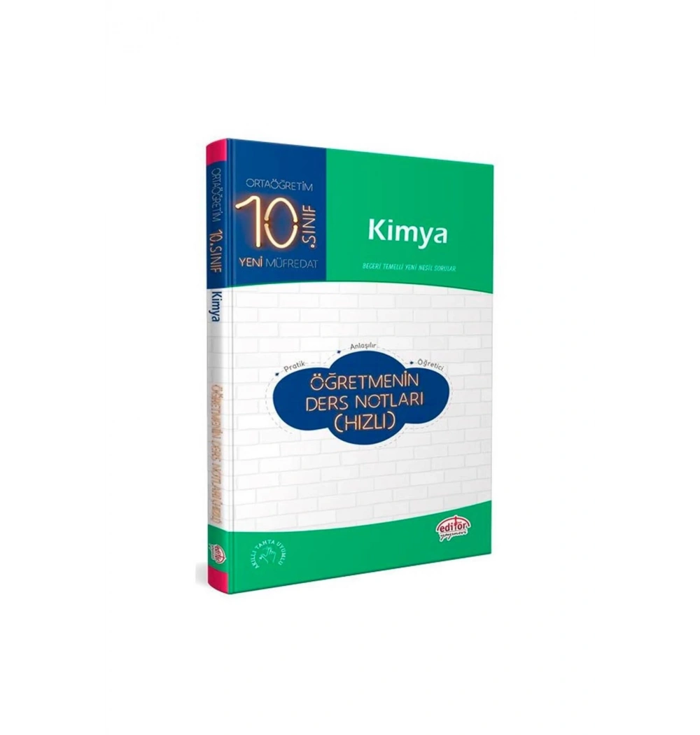 Editör 10.Sınıf Kimya Öğretmenin Ders Notları