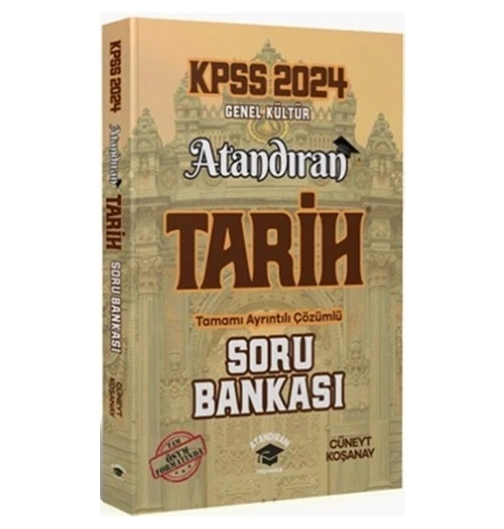 Cba Kpss 2024 Gk Atandıran Tarih Çözümlü Soru Bankası  Cba Yayın