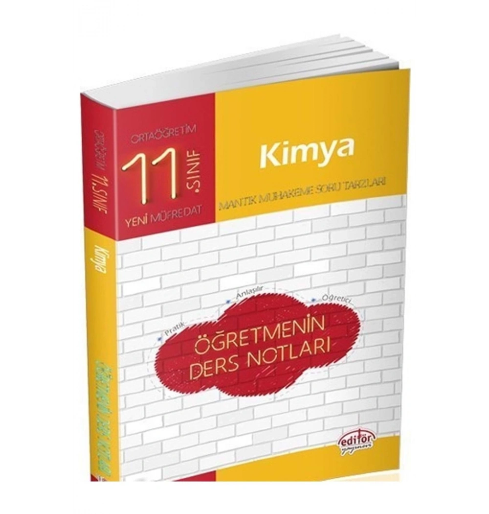 11.Sınıf Kimya Öğretmenin Ders Notları   Editör