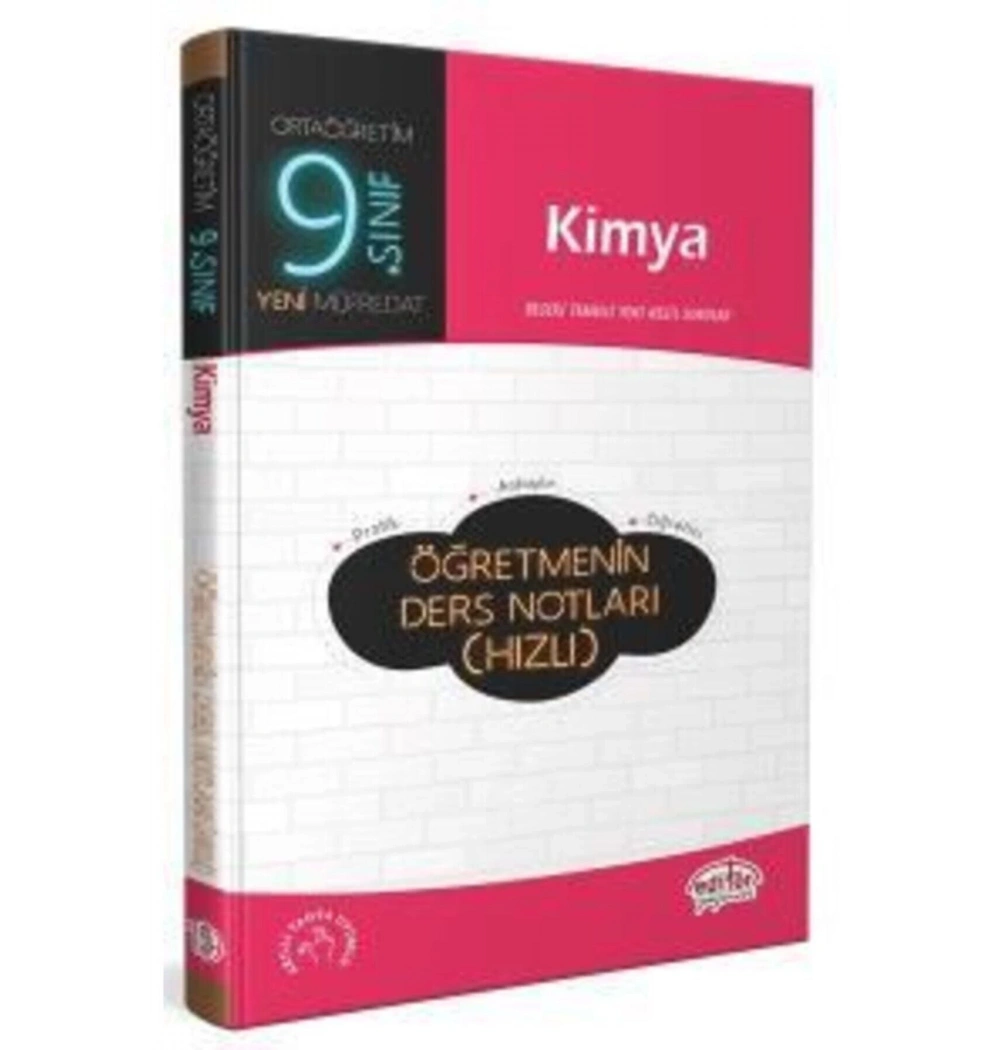 Editör 9.Sınıf Kimya Öğretmenin Ders Notları