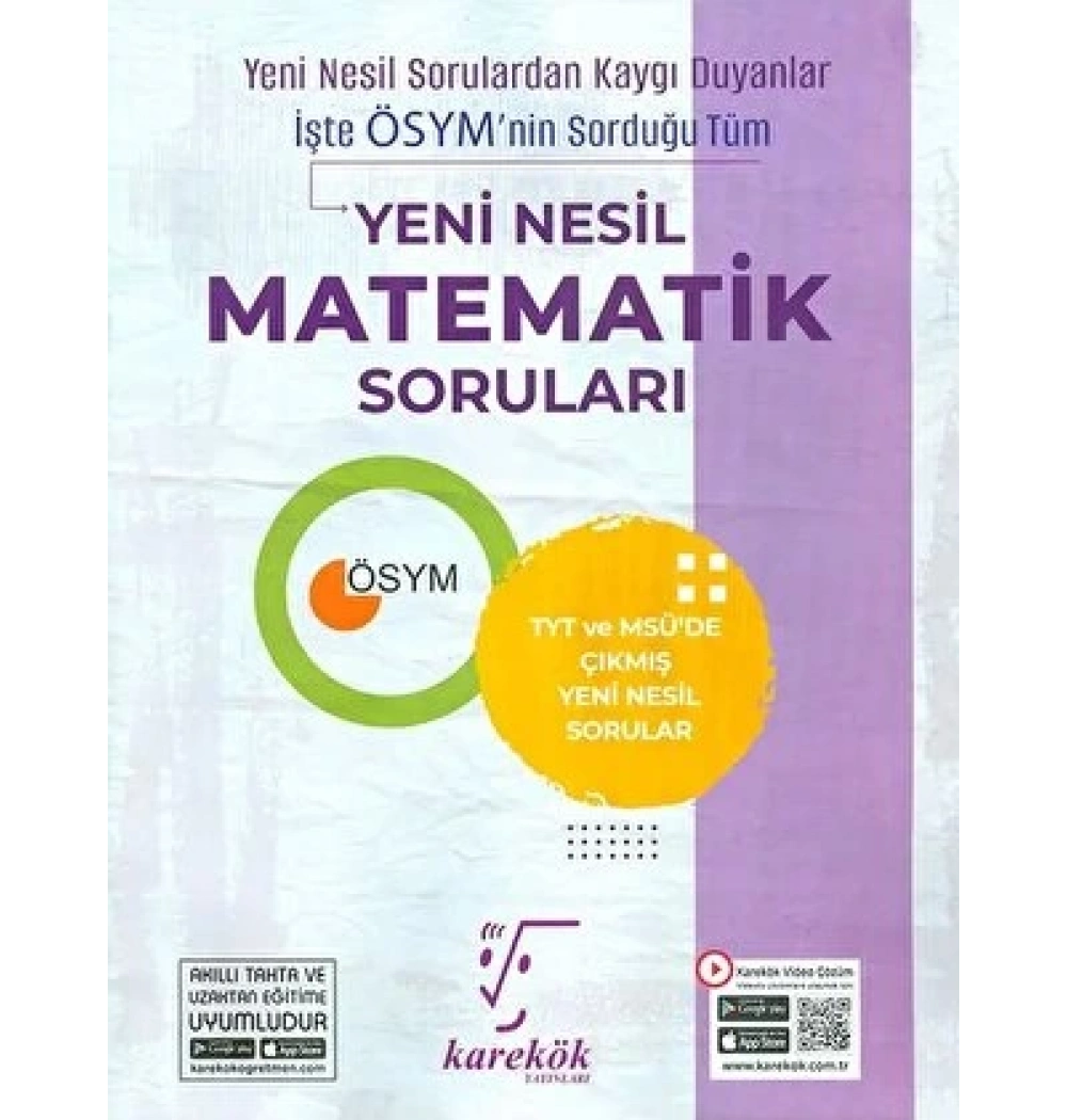Karekök Tyt Yeni Nesil Matematik Soruları
