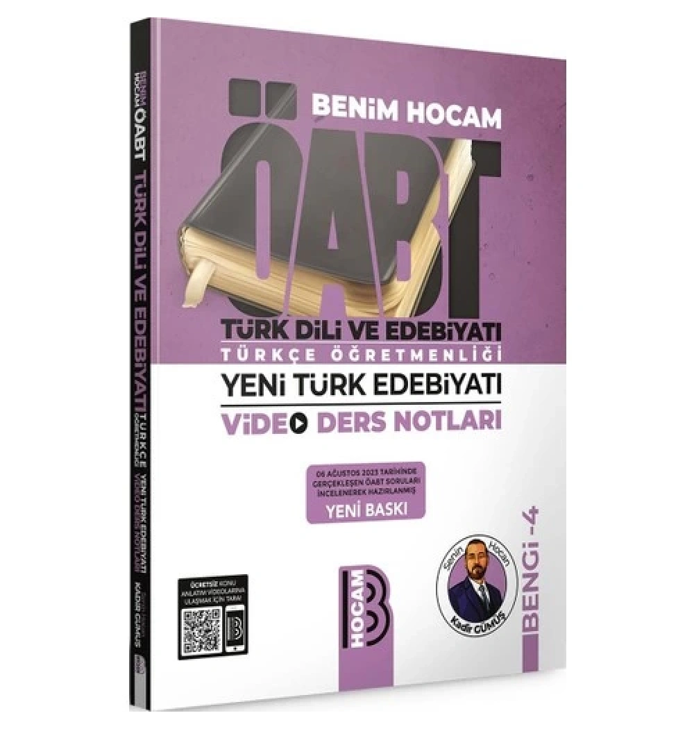 Öabt Türk Dili Edebiyatı Yeni Türk Edebiyatı Bengi-4  Benim Hocam