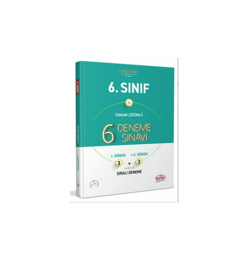 Editör 6.Sınıf 6 Fasikül Deneme Sınavı